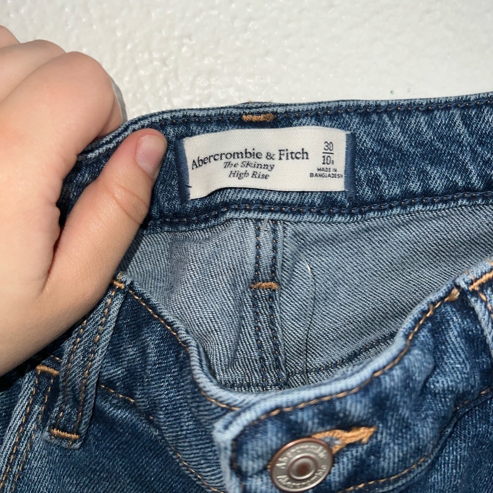 High rise jeans